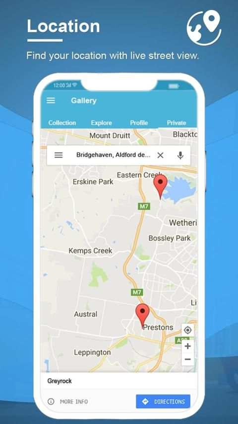 Share Live Location, GPS Tracker Maps & Navigation screenshot 2