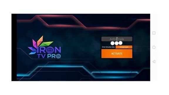 IRON-TV PRO स्क्रीनशॉट 1