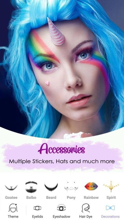 Face Makeup Selfie Camera - Beauty Photo Editor स्क्रीनशॉट 1