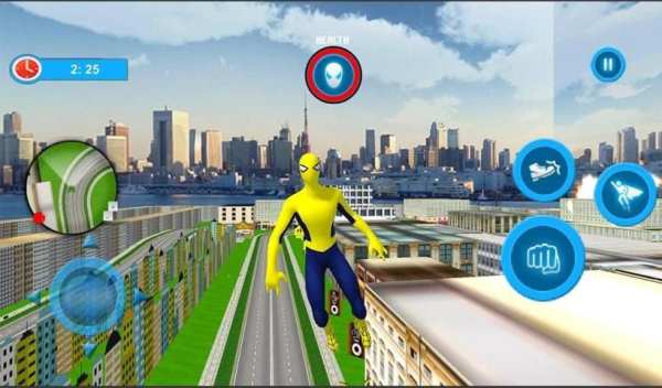 Flying Spider Hero City Rescuer Story स्क्रीनशॉट 3