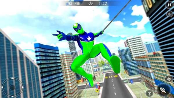 Spider Ropehero Crime City: Spider Crime Simulator स्क्रीनशॉट 12