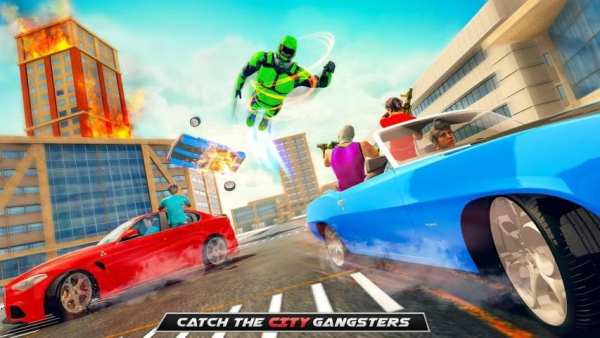 Real Speed Robot Hero Rescue Games स्क्रीनशॉट 4