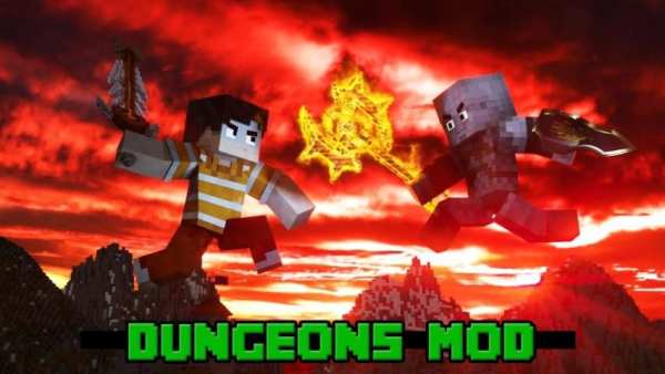 Dungeons Craft Mod for Minecraft PE screenshot 1