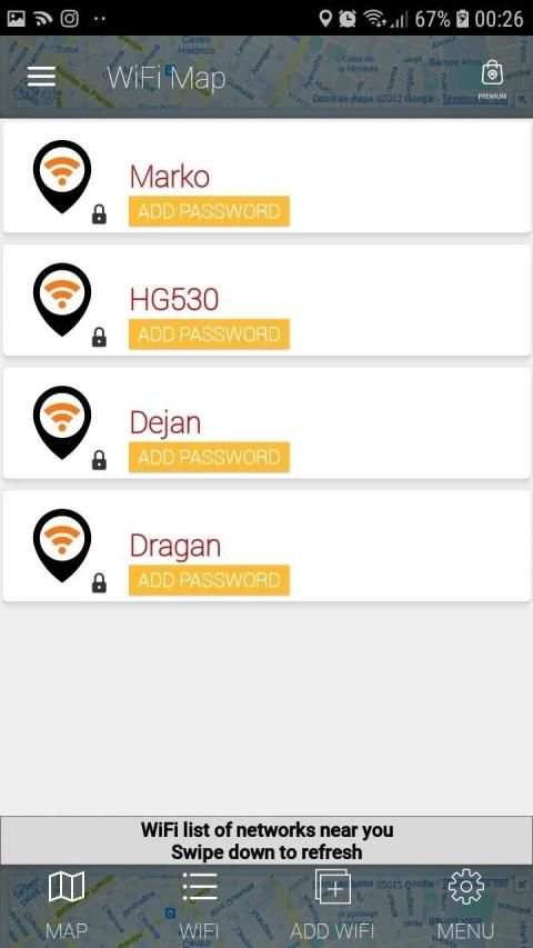 Shared WiFi Passwords on Map स्क्रीनशॉट 7