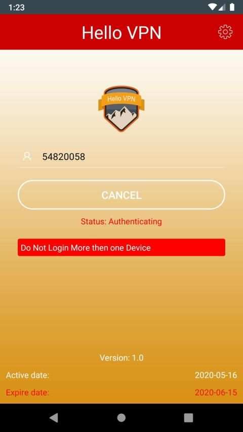 Hello VPN स्क्रीनशॉट 3