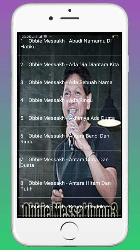 Obbie Messakh Mp3 Offline screenshot 2
