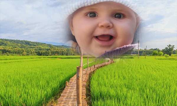 Beautiful Village Nature Photo Frames Application screenshot 16