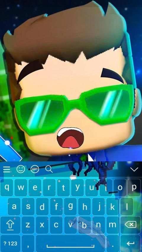 Keyboard Mini World Block Art स्क्रीनशॉट 5