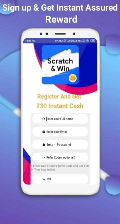 Scratch & Earn Cash - Earn Real Money स्क्रीनशॉट 3