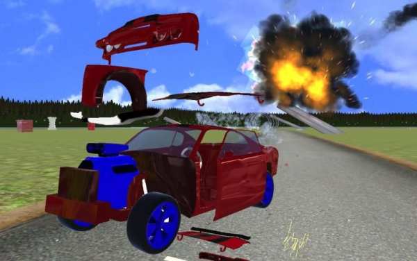Car Crashing Simulator स्क्रीनशॉट 1