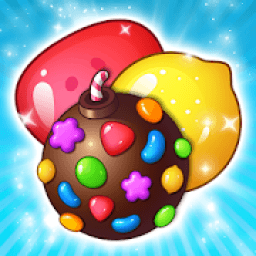 Delicious Sweets Smash : Match 3 Candy Puzzle 2020 आइकन