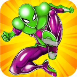 ikon spider hero frog city