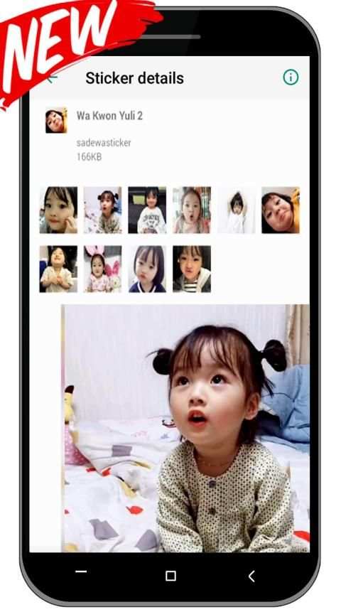 Stiker Wa Kwon Yuli Lucu Dan Imut WAStickerApps screenshot 5