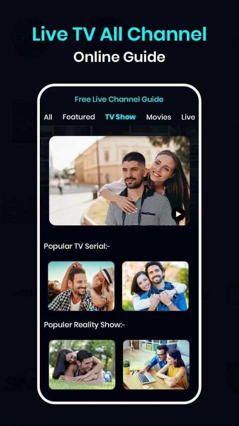 Live TV Channel Free Online Guide स्क्रीनशॉट 5