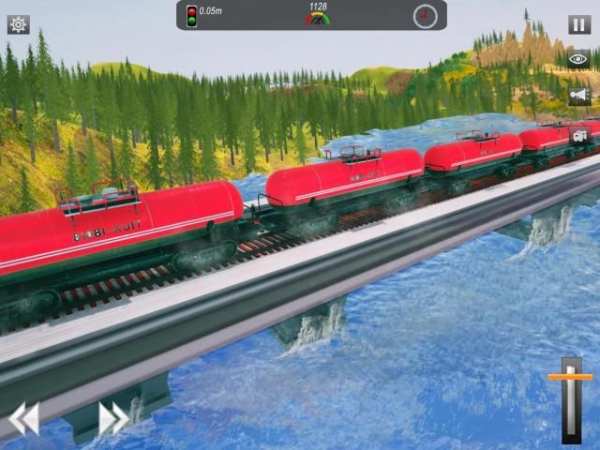 Oil Tanker Transporter Game: Pro Oil Train Driving screenshot 1