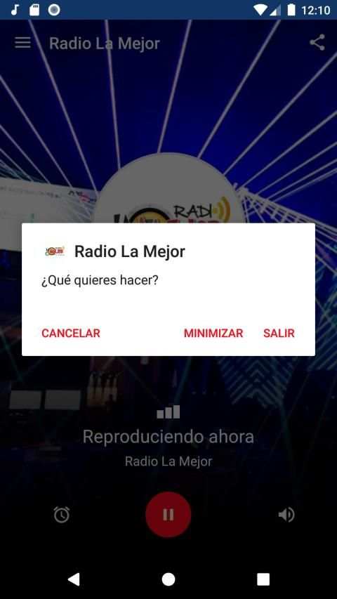 Radio La Mejor screenshot 1