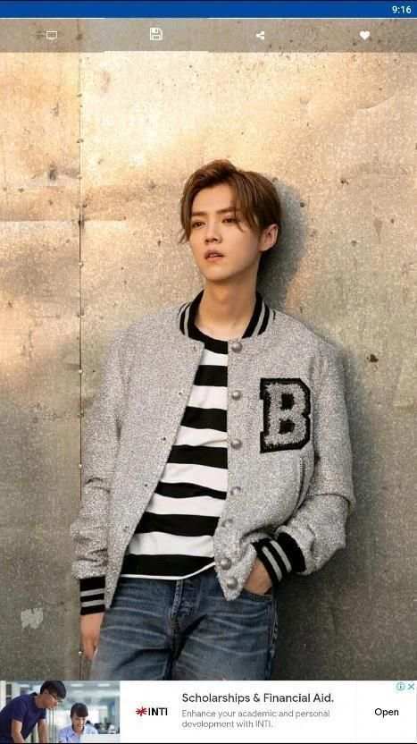 Lu Han Wallpaper स्क्रीनशॉट 1
