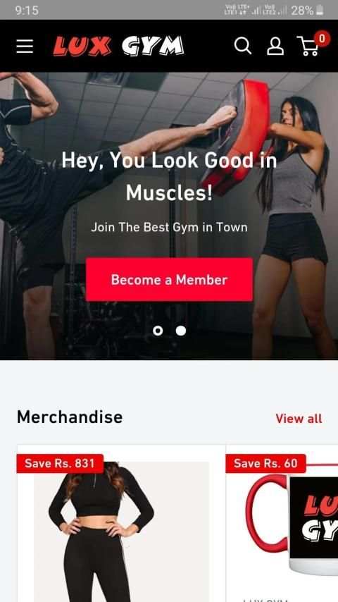 Lux Gym screenshot 5