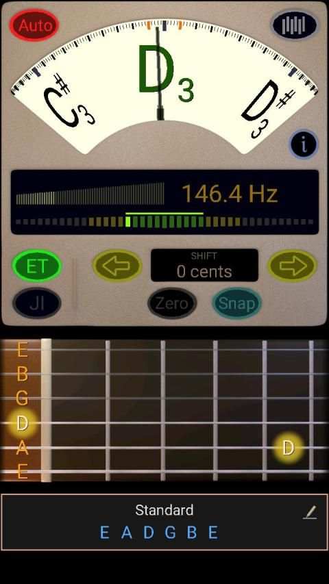 Guitar Tuner Pro स्क्रीनशॉट 4