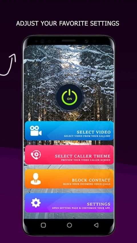 Light Color Call Screen Theme - caller screen screenshot 2