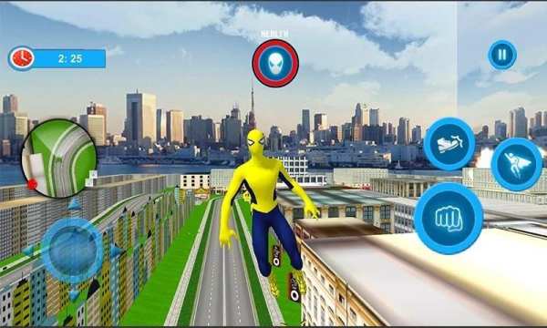 Flying Spider Hero City Rescuer Story screenshot 11