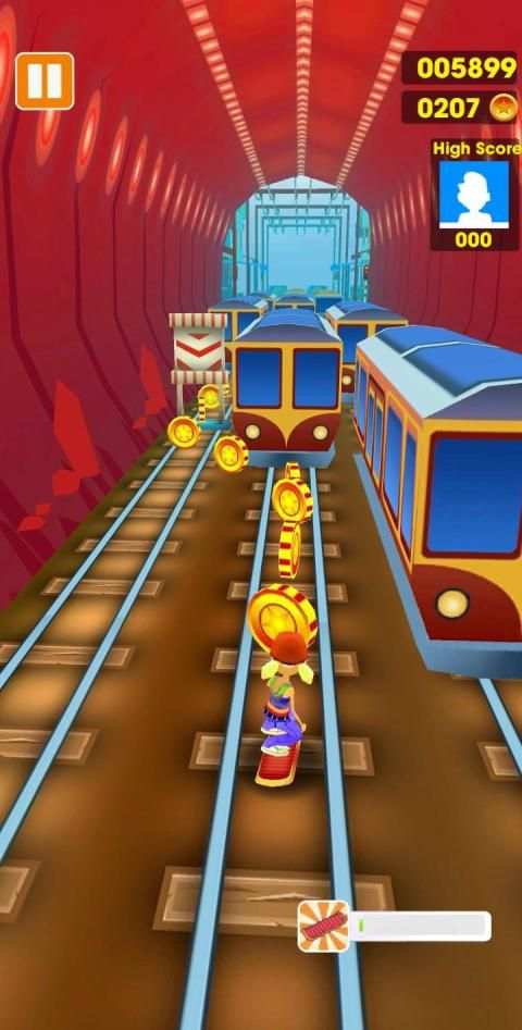 Subway 3D : Surf Run स्क्रीनशॉट 3