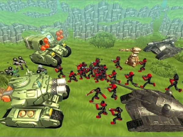 Stickman Tank Battle Simulator स्क्रीनशॉट 5