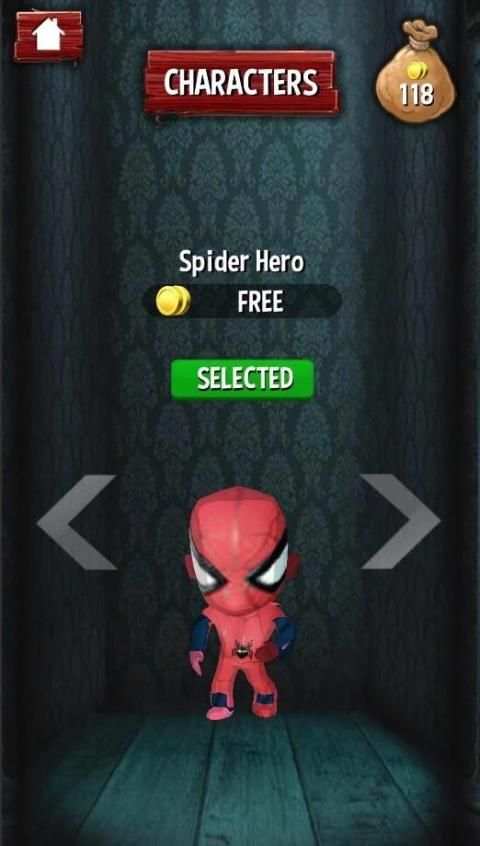 Spiderman Running Game screenshot 2