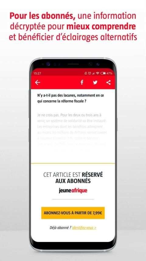 JeuneAfrique.com screenshot 8