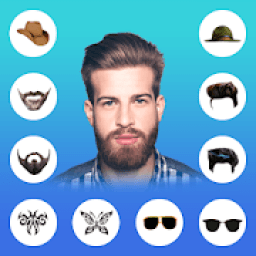 Man Hair Mustache Style आइकन