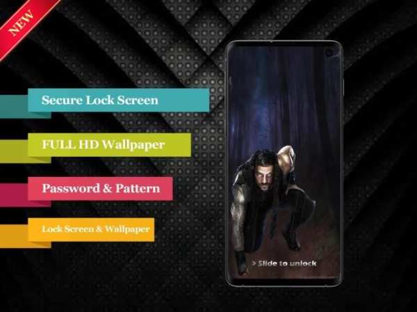 Roman Reigns Lock Screen & Roman Reigns Fans स्क्रीनशॉट 1