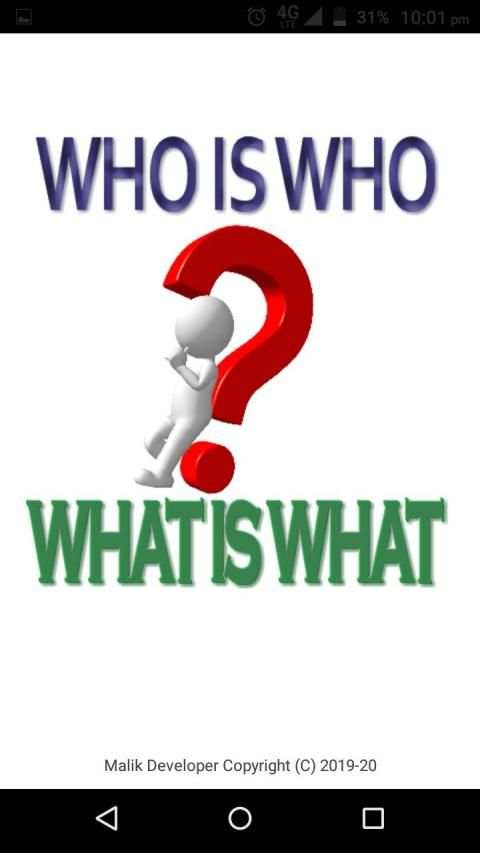 WHO IS WHO WHAT IS WHAT screenshot 11