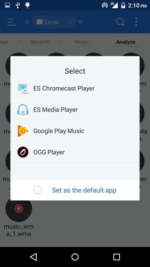 OGG Player screenshot 1