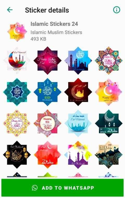 Muslim Islamic Stickers for WhatsApp WAStickerApps screenshot 2