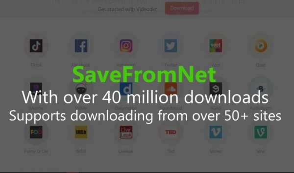 SaveFromNet Download Videos screenshot 1