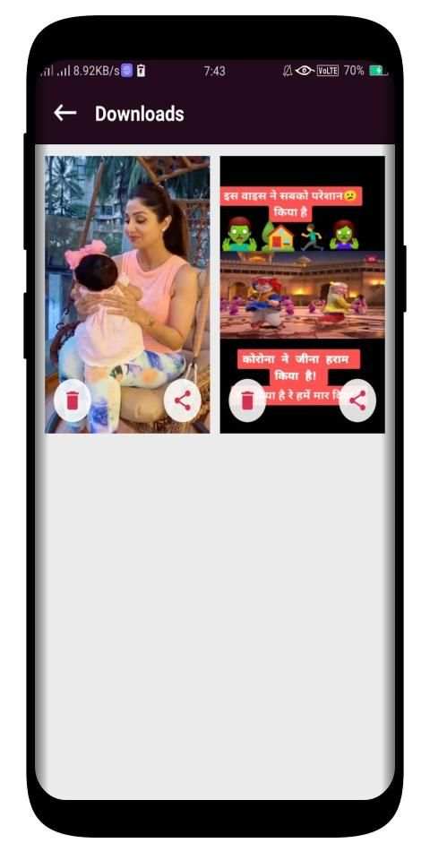 TikTok Video Downloader - No Watermark स्क्रीनशॉट 3