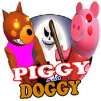 Alpha Piggy and Doggy Granny Roblox's Mod granny