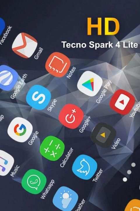launcher Theme For Tecno Spark 4 lite screenshot 7