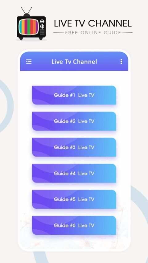 Live TV Channel Free - Live TV Show, Movie Guide screenshot 4