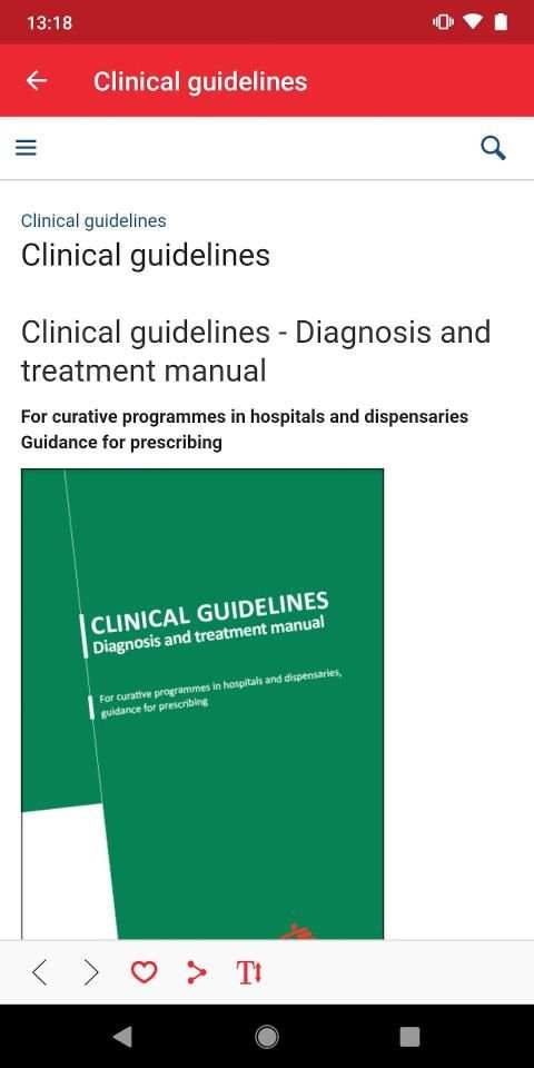MSF Medical Guidelines स्क्रीनशॉट 2