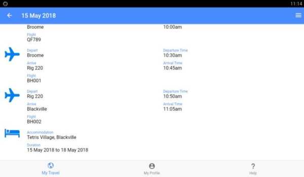 TABS screenshot 1